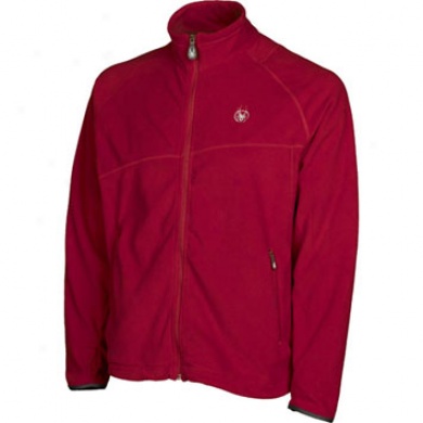 Mens Payback Fleece Jacket Red 2xl