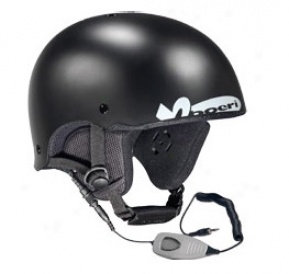 Men's Roller Helm W/ Audio Black Matte Large