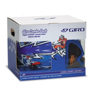 Ricochet Helmet Combo Pack Blue Fox/hare Med/lrg
