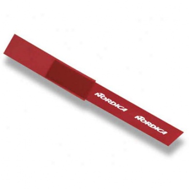 Velcro Ski Strap Red (one)