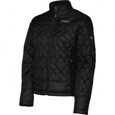 Wmns Breakaway Insulator Jacket Blk/blk Large