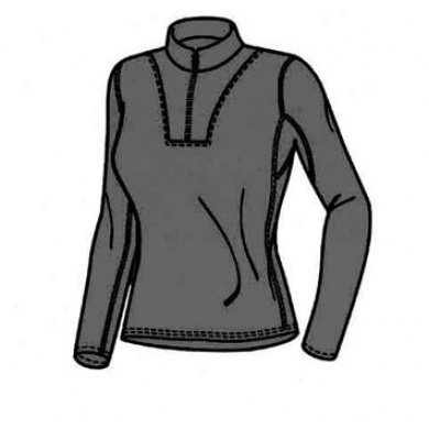 Women's La Montana Zip Top Black Xlarge