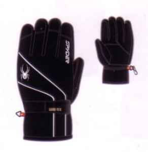 Womens Traverse Gore Glove Black/white Large