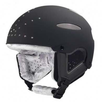 Women's Vip Swarovski Helmet Black Mediuj/large